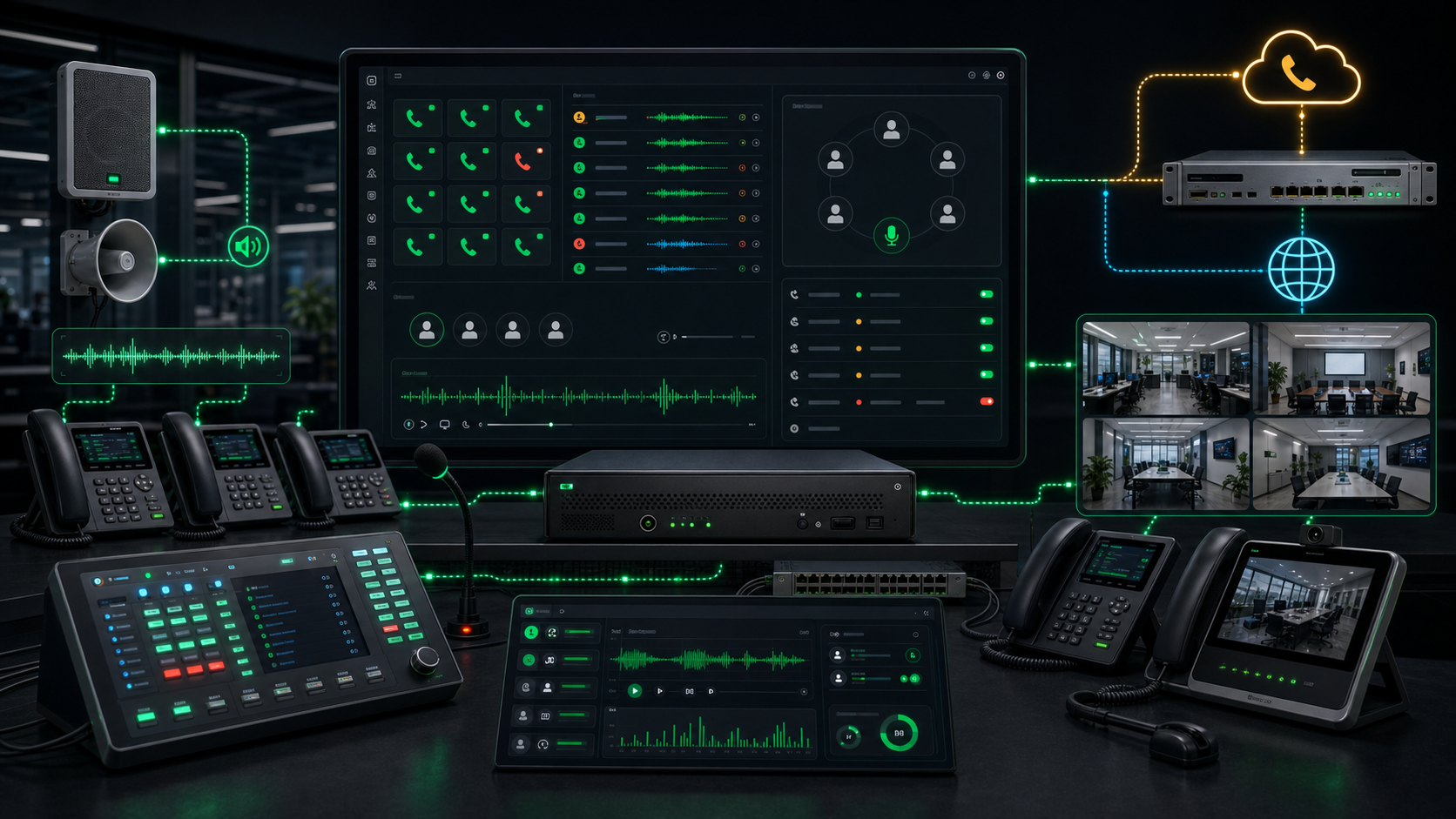 BPBX · 企业级 IP-PBX 通信平台 · 通话 / 会议 / 广播对讲一体化